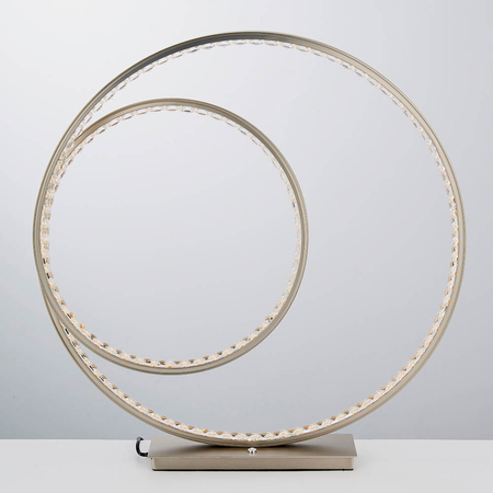 Lampa stołowa Endon Lighting Eternity 73048 nikiel