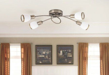 Lampa sufitowa Rabalux Elite 5973 brąz