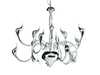 Lampa wisząca SNAKE 2 CHROME Azzardo AZ0043 chrome