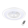 Milagro Lampowentylator ZEPHYR WHITE 48W LED+ PILOT ML1516 BIAŁY