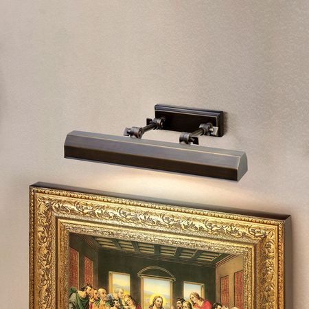 Kinkiet Elstead Lighting Chawton brązowy CHAWTON-PLM-DB