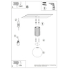 Sollux Lighting Plafon HALO czarny IP44 SL.1713