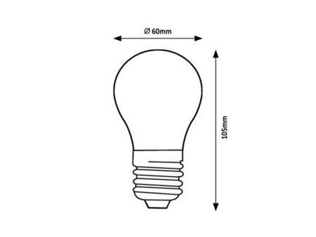 Żarówka Rabalux Filament-LED 1987 przeźroczysty