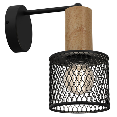 Milagro Kinkiet SOBRESA 1xE27 MLP8558 CZARNY