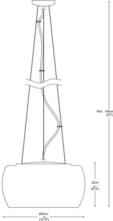 Lampa wisząca Zuma Line Crystal P0076-05L-F4FZ