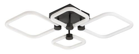 Lampa sufitowa Rabalux Sotiris 71006 czarny matowy