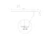 Kinkiet MOTIVE LED M Nowodvorski 10852 czarny