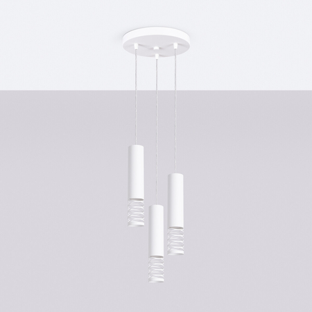 Sollux Lighting Lampa wisząca LAMI 3P biały SL.1689