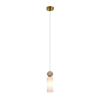 Lampa wisząca Italux Santos PND-95331-1-BRSS Mosiężny