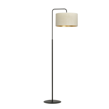 Lampa podłogowa HILDE LP1 BL WHITE Emibig 1052/LP1 biały/czarny