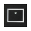Eko-Light Oprawa schodowa EVRA BLACK Barwa Ciepła 3000K 12V z czujnikiem ruchu EKS6902 CZARNY