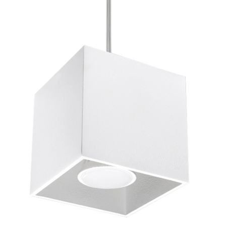 Sollux Lighting Lampa wisząca QUAD 1 czarny SL.0060