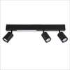 Milagro Lampa Sufitowa Magnet 5W+3xGU10 3000/4000K Czarny ML1134 CZARNY