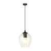 Lampa wisząca ISTAR 1 BL TRANSPARENT Emibig 679/1 czarny