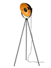 Lampa podłogowa Lucide ALVARO 05730/01/30 czarny/złoty