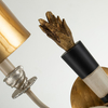 Kinkiet Elstead Lighting Flambeau czarny/złoty FB-FLAMBEAU2