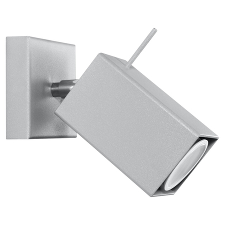 Sollux Lighting Kinkiet MERIDA 1 szary SL.0455
