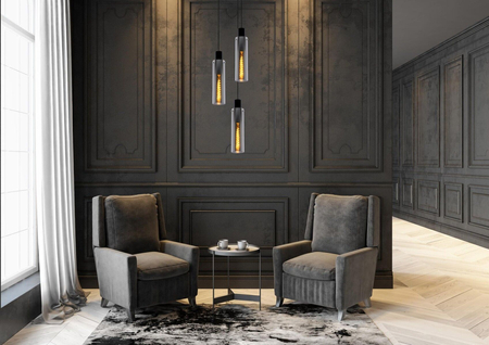 Lampa wisząca Lucide ORLANDO 74404/13/65 czarny