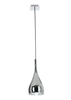 Lampa wisząca Fabbian D75A0515 Bijou Ø 16 cm Cromato