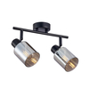 Spot Italux Santia SPL-65342-2-BK-SG Czarny