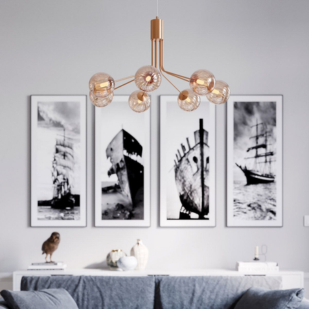 Lampa wisząca By Rydens 4201580-5503 Galax 7-l