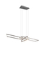 Lampa wisząca Trio 320310307 srebrny