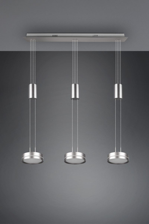 Lampa wisząca Trio 326510307 srebrny