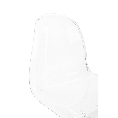 Krzesło HOVER PC transparentne - poliwęglan