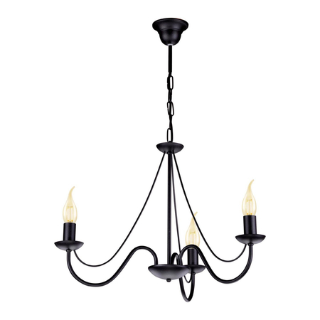 Lampa wisząca BARTEZ Kaja K-3990 czarny