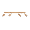 Sollux Lighting Plafon BERG 6 naturalne drewno SL.1043