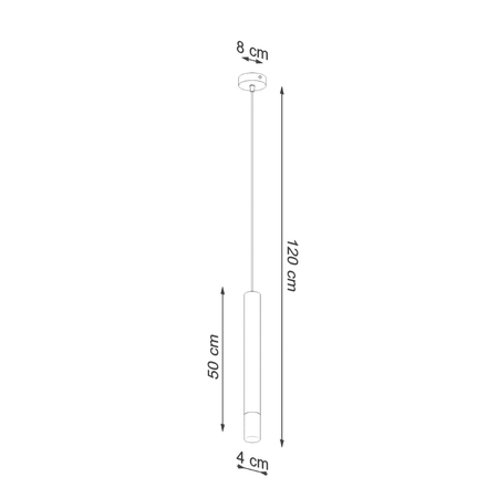 Sollux Lighting Lampa wisząca WEZYR 1 biała SL.0957