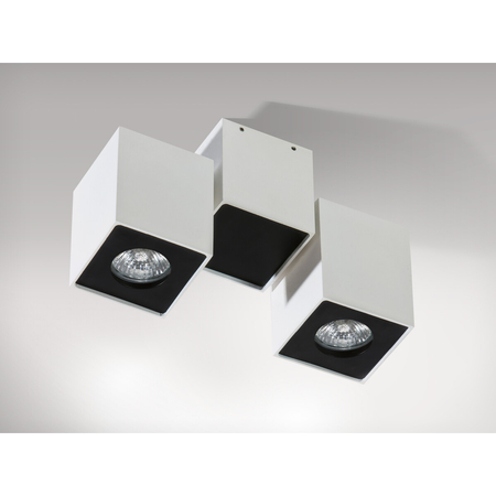 Spot Azzardo FLAVIO 2 WH/BK PLAFON AZ0792 WHITE