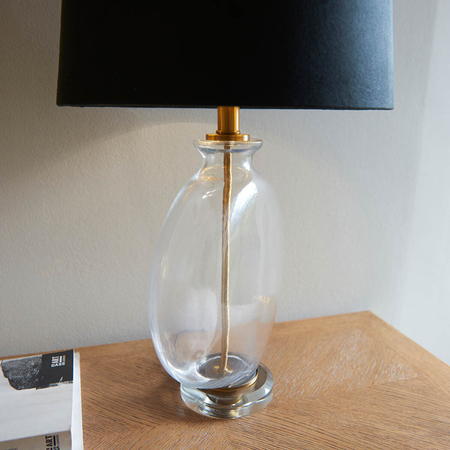 Lampa stołowa Endon Lighting Gideon 90559 mosiądz