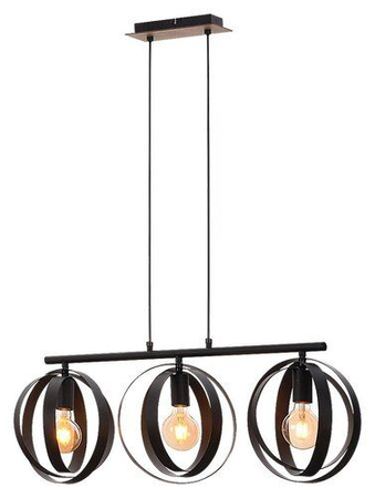 Lampa wisząca Rabalux Cortado 5361 czarny