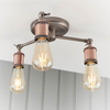 Lampa sufitowa Endon Lighting Hal 76124 miedziany