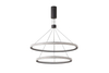 Lampa wisząca DIEGO 60+40 3000K DIMM BK Azzardo AZ5111 czarny