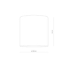 Lampa sufitowa Nowodvorski 8723 CL Ios LED 40W, 4000K, 60°