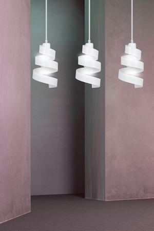 Lampa wisząca SAGA 3 WHITE Emibig 351/3 biały