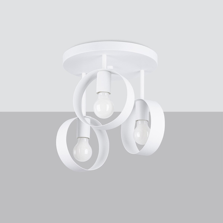 Sollux Lighting Plafon TIUBE biały SL.0695