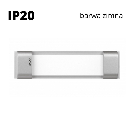 Oprawa schodowa led Skoff Rumba Alu Biała zimna IP20
