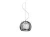 Lampa wisząca ARCADA L BLACK Azzardo AZ0477 czarny/chrom