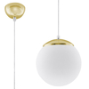 Sollux Lighting Lampa wisząca UGO 20 złota SL.0715