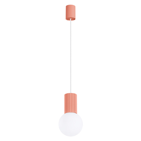 Sollux Lighting Lampa wisząca HALO 1 brzoskwiniowa SL.1754