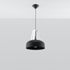 Sollux Lighting Lampa wisząca CASCO czarna/biała SL.0389