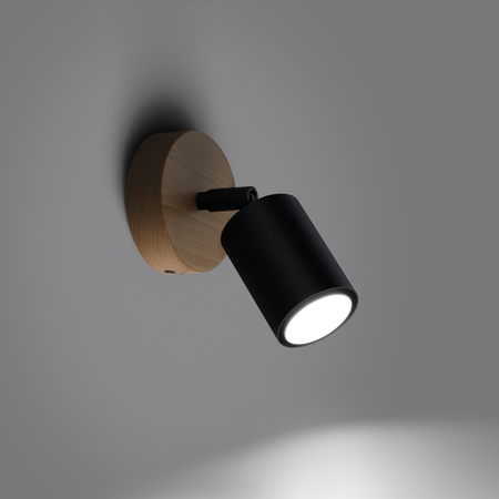 Sollux Lighting Kinkiet VERDO czarny SL.1290