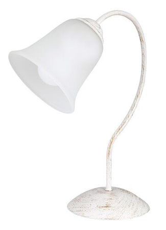 Lampa stołowa Rabalux Fabiola 7260 biały antyk
