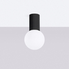 Sollux Lighting Plafon HALO czarny IP44 SL.1713