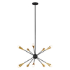 Żyrandol Elstead Lighting Jax czarny FE-JAX10-MB