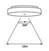 Lampa zewnętrzna Rabalux Zenon 2700 biały