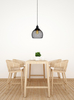 Lampa wisząca Lucide MESH czarny 43404/22/30